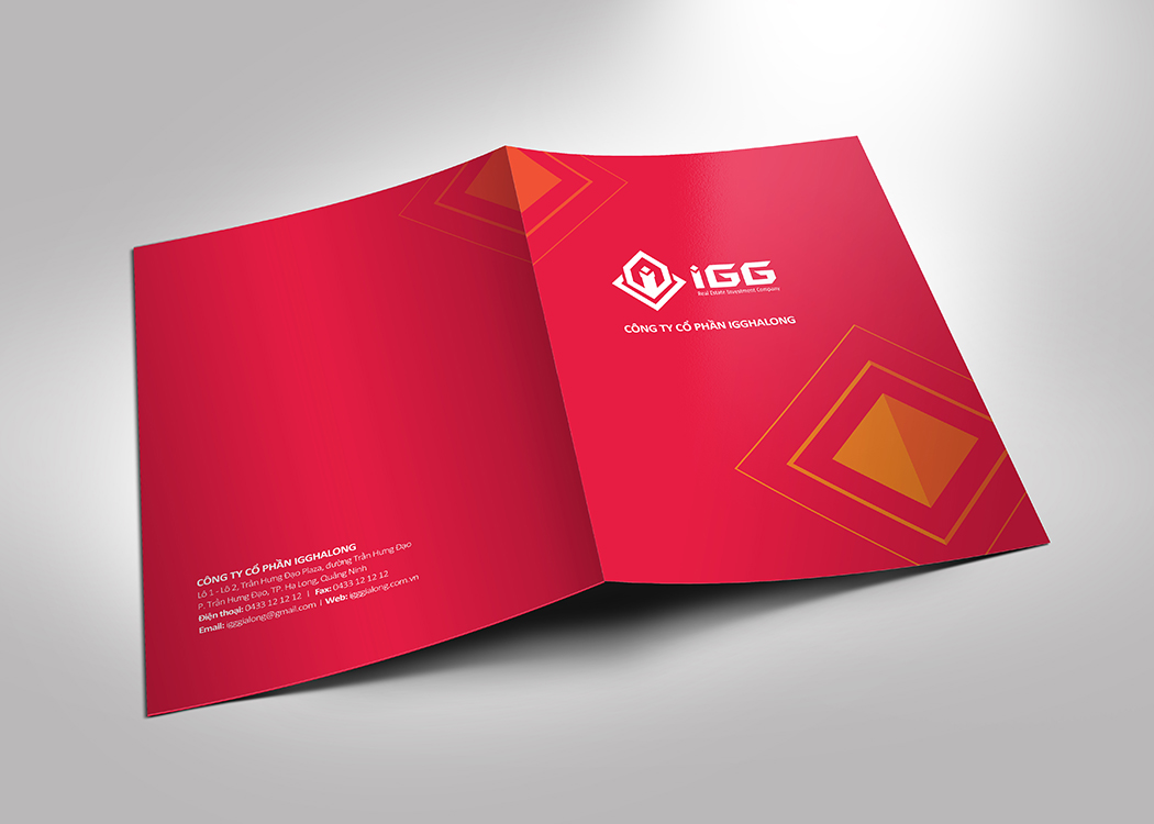 IGG - Thiết kế logo và nhận diện thương hiệu công ty bất động sản IGG